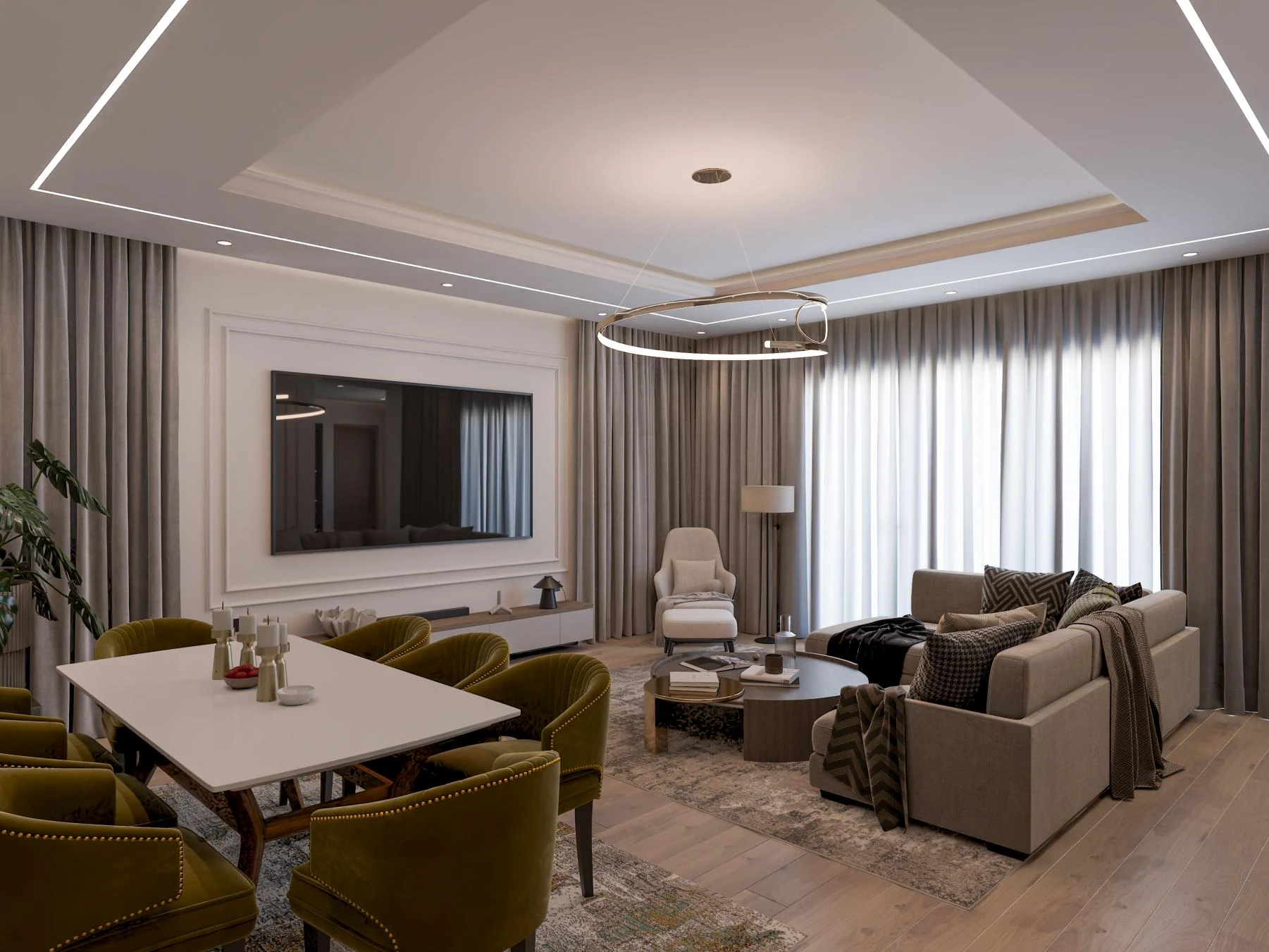Living room interior
